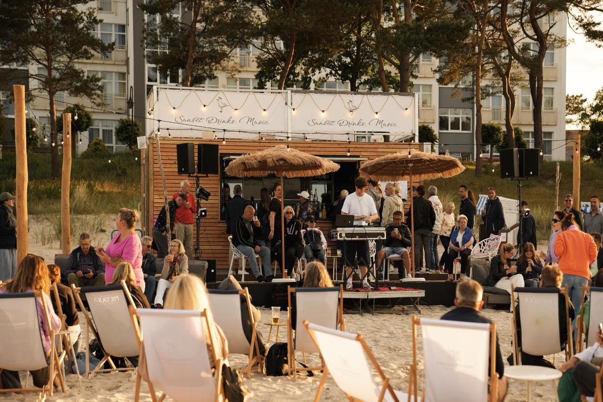 Cocktails mit Meerblick