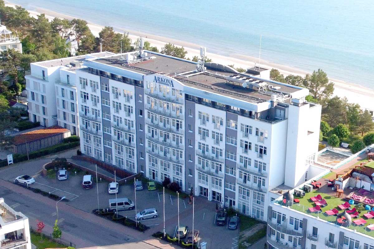 Das Arkona Strandhotel in Binz